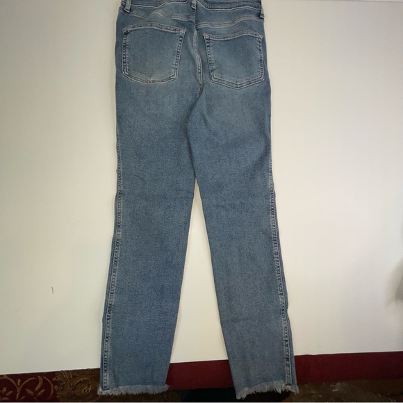 Free People Raw High Rise Jegging Sierra Wash Sz 31 - Picture 11 of 16